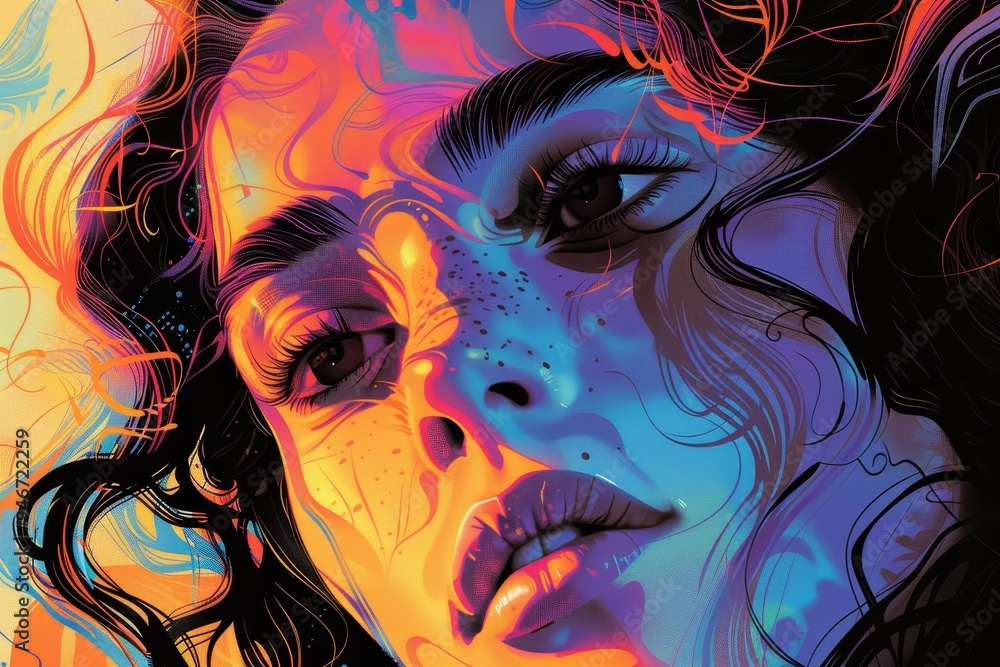 Poster vector graphics offer versatility in digital art