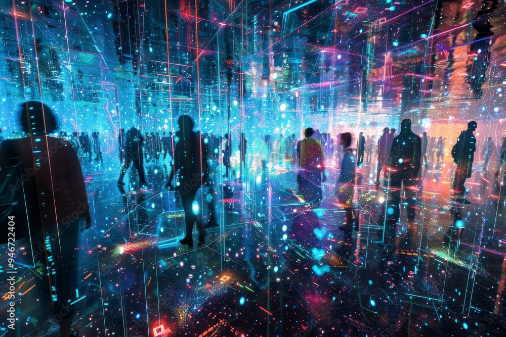Poster virtualization enhances social network interactions