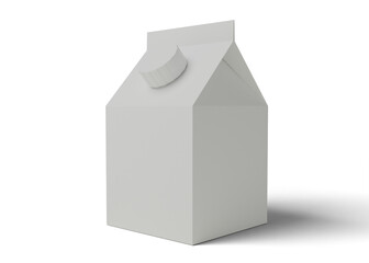 Milk packaging mockup