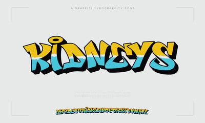 Gradient-colored graffiti fonts captivate with vibrant transitions, and spray paint textures evoke raw street authenticity.