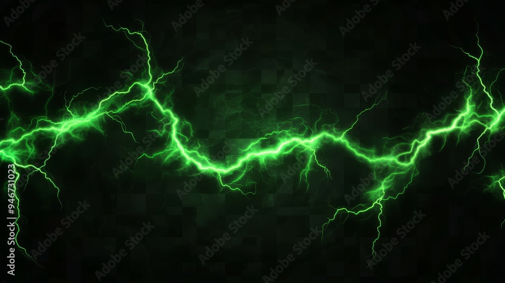 Poster this is an abstract background in the form of lightning, with powerful charges and a lot of sparks. 