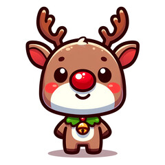 Reindeer with a Red Nose