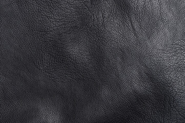 Soft black leather pattern background