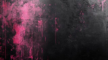 black shadow with pink scratches digital wallpaper