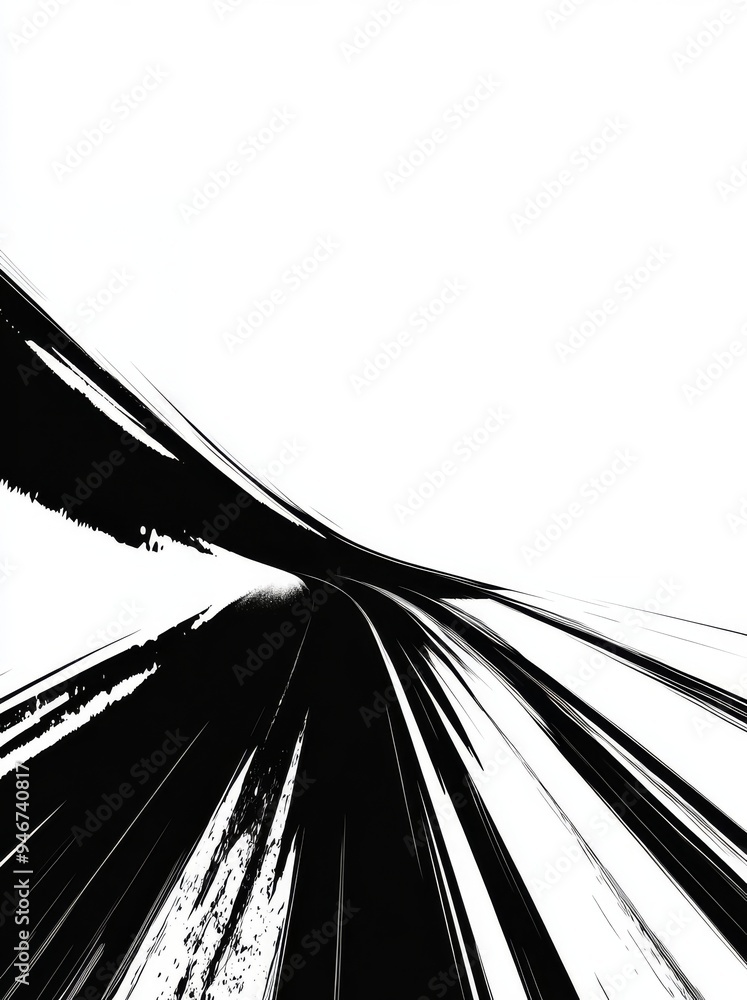 Poster the white background texture contains dynamic curves and blurs. fractal graphics with detailed detai