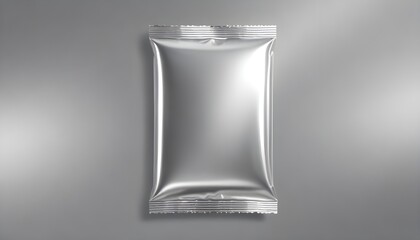 Silver Chrome Booster Pack Trading Cards Packaging Mockup Plastic Background Graphic Colorful Design