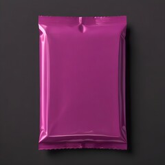 Pink Booster Pack Trading Cards Packaging Mockup Plastic Background Graphic Colorful Design