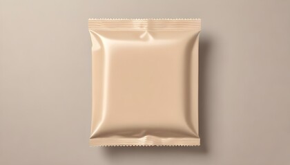 Beige Colored Booster Pack Trading Cards Packaging Mockup Plastic Background Graphic Colorful Design