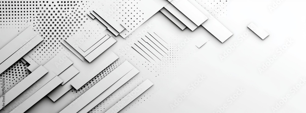 Poster background with abstract elegant pattern. frame borders. blank bg with no lines. modern digital mini