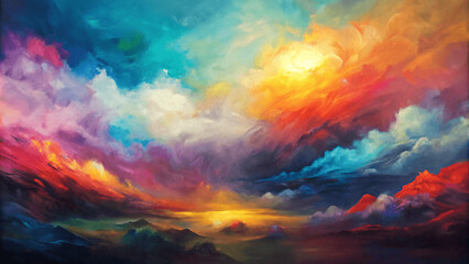 Obraz premium canvas with vibrant colors