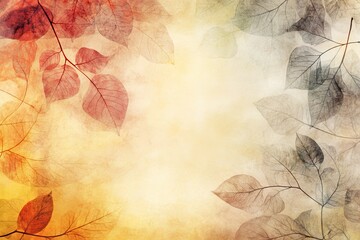 Fototapeta premium A background of old leaves that are transparent and delicate