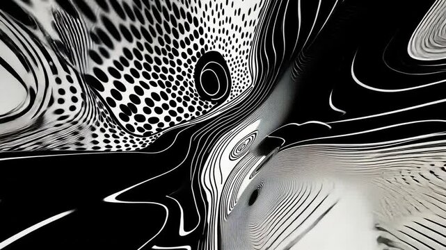 Vintage Monochrome Texture with Modern Motion Design