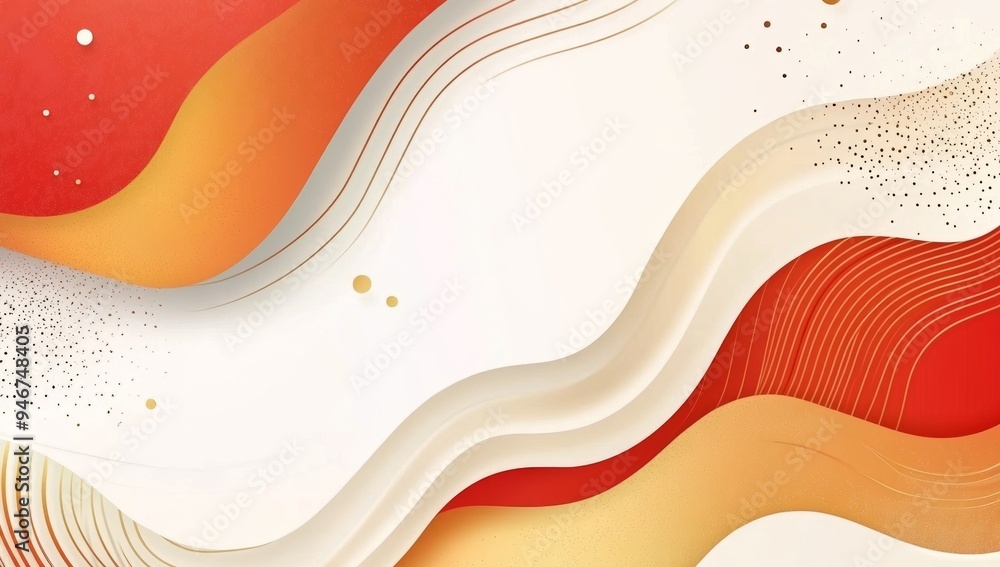 Aufkleber Background texture for designs with a gold gradient blurred backdrop and a soft glowing backdrop