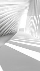 Fototapeta premium Dark grey background with abstract square shape. Striped pattern. Fast sport concept. Speed creative corporate template. Summer geometric business. Blank minimalistic 3D backdrop.