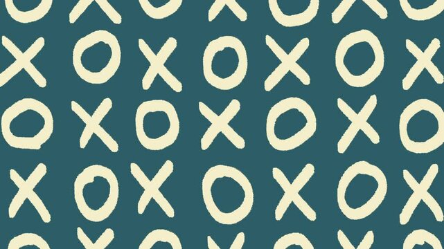 Cartoon backgrounds in stop motion effect.
