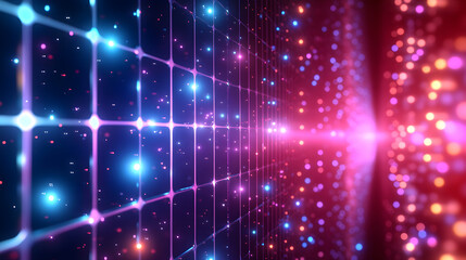 Flowing Data Streams Create a Modern Abstract Digital Wallpaper Design