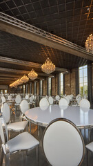 Discover an Elegant and Modern Event Space That Features Stylish and Comfortable Seating Options