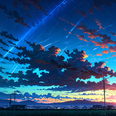 sky and stars