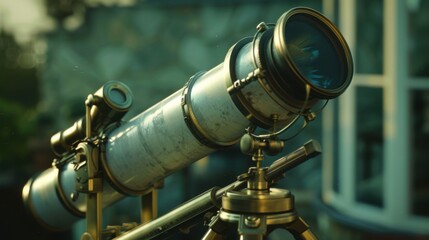telescope on the bridge