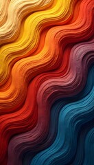 Fototapeta premium Colorful zigzag pattern with texture shades 