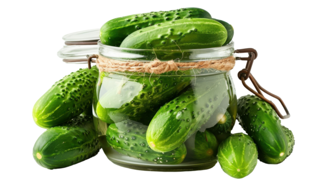 Fresh slice cucumber isolated on white background