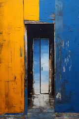 Conceptual Image depicting Life's Infinite Gateways: Journey, Choices and Opportunities