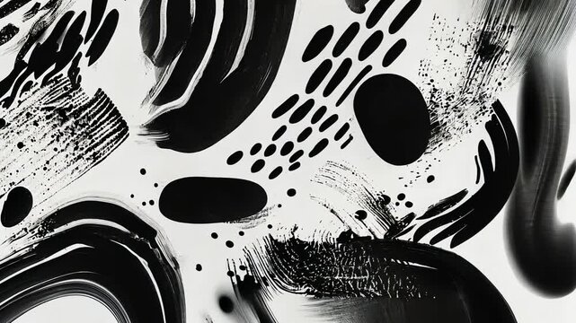 Monochrome Pattern with Motion Design
