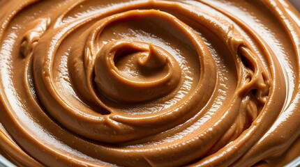 Creamy, smooth peanut butter swirl.