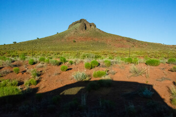 view of the mountains