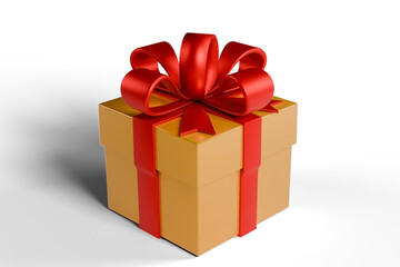 gift box with ribbon