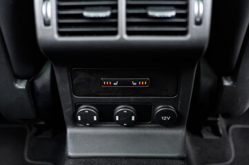 Rear Heated Seat Controls
