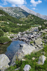 Pirin Mountain around Fish Banderitsa Lake, Bulgaria