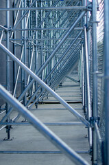 Geometric Patterns of Scaffolding Structure in an Industrial Setting