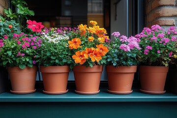 Urban Balcony Gardening: Growing Summer Flowers in Pots and Containers with Generative AI Tips