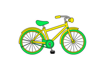 "Classic Vintage Bicycle Vector | Retro Styling & Detailed Nostalgic Design"