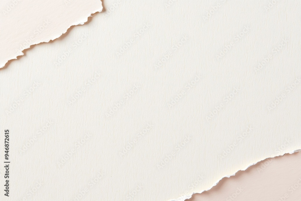 Poster beige paper texture background with blank white cardboard sheet for design. top view, flat lay abstr
