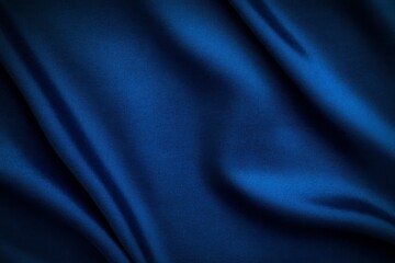 Obraz premium Dark Blue Velvet Texture Background with Soft Lighting and Mysterious Atmosphere