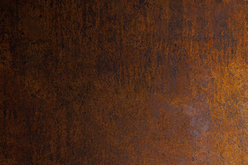 Weathered Rusted Metal Sheet: Detailed Image Highlighting the Natural Aging and Corrosion Effects...