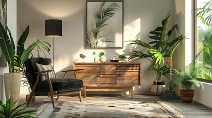 Contemporary Elegance with Tropical Touch