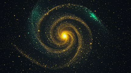 Abstract digital spiral line background electromagnetic wave background Innovation digital  background information technology background The background is the background. gradient wave digital wave 