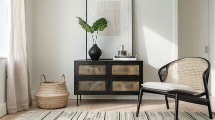 Modern Living Room with Urban Oasis Vibes 