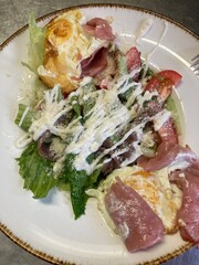 meat with vegetables