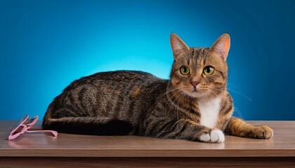 cat on a chair