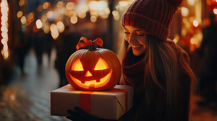 halloween pumpkin lantern,  halloween background, halloween background with pumpkin, halloween decorations, 