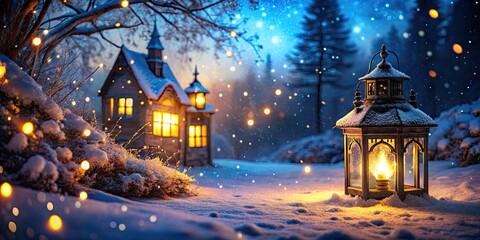 Magical Moments Frozen in Time Faintly Lit Scenes