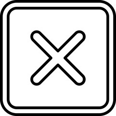 Obraz premium Cross Icon