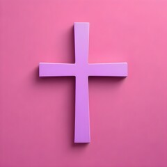 Obraz premium Colorful Cross Painting Abstract Christ Religious Background Graphic Design