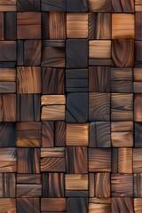 Seamless Wooden Craft Texture.