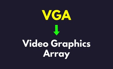 VGA Meaning, Video Graphics Array