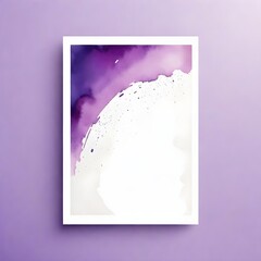Flyer Mockup White Paper Sheet Background Illustration Frame Graphic Design